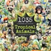 Tropical Animals Watercolor Clipart Bundle - 1030+ transparent PNG, Wild animal illustrations, Jungle png, Commercial use, Digital download