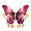 20 High-Quality Gold Wine Butterfly Clipart - Wine butterfly digital watercolor JPG instant download for commercial use - Digital download20 High-Quality Gold Wine Butterfly Clipart - Wine butterfly digital watercolor JPG instant download for commercial use - Digital download