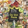 On the Farm Watercolor Clipart Bundle - 570+ transparent PNG, Rustic farmyard scenes png, Agricultural art, Commercial use, Digital download
