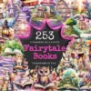 Fairytale Books Watercolor Clipart Bundle - 248+ transparent PNG, Cute storybook graphics, Magical images, Commercial use, Digital download