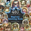 Magical Reading Nook Watercolor Clipart Bundle - 457+ transparent PNG, Cozy book images, Enchanted nook png, Commercial use,Digital download