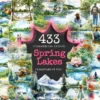 Spring Lakes Watercolor Clipart Bundle - 430+ transparent PNG, Peaceful lake graphics, Soothing scenic png, Commercial use, Digital download