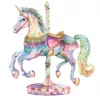 17 High-Quality Carousel Horse Clipart JPG - Carousel horse digital clipart JPG instant download for commercial use - Digital Download