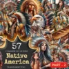 Native America (P-2) PNG Clipart Collection - 57 PNG, Cultural illustrations, Traditional graphics, Commercial use, Digital download