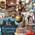 Museums PNG Clipart Collection - 81 PNG, Heritage display illustration, Artistic and historical art, Commercial use, Digital download