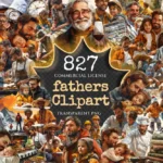 Fathers Clipart Bundle - 800+ transparent PNG, Father's day clipart, Super dad graphics, Heartening father, Commercial use, Digital download