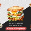 Breakfast Foods Watercolor Clipart Bundle - 500+ transparent PNG, Breakfast plate graphics, Early meal png, Commercial use, Digital download