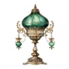 20 High-Quality Victorian Antique Lamps Clipart - Antique lamp digital watercolor JPG instant download for commercial use - Digital download