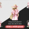 Around the World Watercolor Clipart Bundle - 312+ transparent PNG, Cute travel graphics, Travel png images, Commercial use, Digital download