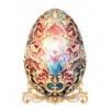 19 High-Quality Ornate Eggs Clipart - Ornate eggs digital watercolor JPG instant download for commercial use - Digital download
