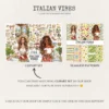 Italian Vibes Seamless Patterns, Mediterranean summer JPEG, Lemon motifs pattern, Italian tiles repeating pattern, Digital scrapbook paper