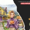 Autumn Notions Watercolor Clipart Set - 265+ transparent PNG, Artistic autumn graphics, Falling leaves art, Commercial use, Digital download