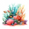 19 High-Quality Reef Clipart - Reef digital watercolor JPG instant download for commercial use - Digital download