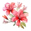 20 High-Quality Alstroemeria Clipart - Alstroemeria flower digital watercolor JPG instant download for commercial use - Digital download