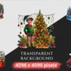 Christmas Elves PNG Clipart Collection - 37 PNG, Holiday elf illustrations, Festive season printables, Commercial use, Digital download