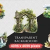 Forests Clipart Bundle - 1140+ transparent PNG, Woodland Landscape clipart, Nature Scenes graphics, Commercial use, Digital download