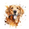 28 High-Quality Dogs Portrait Clipart - Dogs portrait digital watercolor JPG instant download for commercial use - Digital download