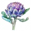 20 High-Quality Artichoke Clipart - Artichoke flower digital watercolor JPG instant download for commercial use - Digital download