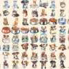Veterinary Watercolor Clipart Bundle - 600+ transparent PNG, Veterinary care illustrations, Pet health png, Commercial use, Digital download