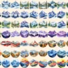 Mountain Landscapes Watercolor Clipart Bundle - 503+ transparent PNG, Majestic mountain images, Alpine png, Commercial use, Digital download