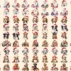 Christmas Dogs Watercolor Clipart Bundle - 680+ transparent PNG, Cozy festive dog graphics, Holiday pup art,Commercial use, Digital download