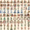 Christmas Elves Watercolor Clipart Bundle - 791+ transparent PNG, Cozy festive magic png, Holiday elf art, Commercial use, Digital download