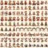 Western Christmas Watercolor Clipart Bundle - 1140+ transparent PNG, Festive western graphics, Cowboy png, Commercial use, Digital download