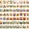 Highland Cows Watercolor Clipart Bundle - 625+ transparent PNG, Rustic cattle graphics, Highland cow png, Commercial use, Digital download