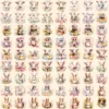 Spring Floral Animals Watercolor Clipart Bundle - 723+ transparent PNG, Spring pets graphics, Floral images, Commercial use,Digital download