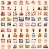 Movie Time Watercolor Clipart Bundle - 760+ transparent PNG, Cinema snacks illustration, Movie night art, Commercial use, Digital download