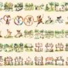 Dog Parks Watercolor Clipart Bundle - 344+ transparent PNG, Pet park illustration, Fun outdoor graphics, Commercial use, Digital download