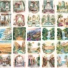 Moroccan Escape Watercolor Clipart Set - 235+ transparent PNG, Summer travels graphics, Moroccan decor art, Commercial use, Digital download
