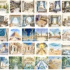Amentas Whisper Watercolor Clipart Set - 275+ transparent PNG, Ancient egypt illustrations, Pharaohs art, Commercial use, Digital download