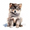 20 High-Quality Fluffy Sitting Dogs Clipart - Fluffy dogs digital watercolor JPG instant download for commercial use - Digital download