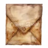 20 High-Quality Antique Letter Envelope Clipart - Letter envelope watercolor JPG instant download for commercial use - Digital download