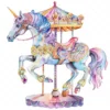 17 High-Quality Carousel Horse Clipart JPG - Carousel horse digital clipart JPG instant download for commercial use - Digital Download