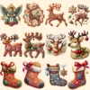 Christmas Cookies PNG Clipart Collection - 82 PNG, Holiday cookie graphics, Festive treat art, Commercial use, Digital download