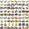 Travel Watercolor Clipart Bundle - 730+ transparent PNG, Adventure, Wanderlust , Vacation holiday graphics, Commercial use, Digital download