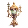 20 High-Quality Victorian Antique Lamps Clipart - Antique lamp digital watercolor JPG instant download for commercial use - Digital download