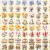 Wildflowers Watercolor Clipart Bundle - 604+ transparent PNG, Blooming wildflower graphics, Spring nature, Commercial use, Digital download