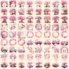 Cherry Blossoms Watercolor Clipart Bundle - 750+ transparent PNG, Japanese flower graphics, Sakura flowers, Commercial use, Digital download
