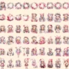 Pink & Silver Christmas Watercolor Clipart Bundle - 503+ transparent PNG, Xmas winter images, Festive png, Commercial use, Digital download