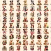 Christmas Dogs Watercolor Clipart Bundle - 680+ transparent PNG, Cozy festive dog graphics, Holiday pup art,Commercial use, Digital download