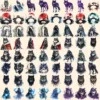 Gothic Wolves Watercolor Clipart Bundle - 630+ transparent PNG, Enigmatic lycan graphics, Shadowy wolf art, Commercial use, Digital download