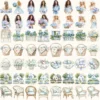 Spring Blossom Watercolor Clipart Set - 575+ transparent PNG, Spring floral illustrations, Hydrangea png, Commercial use, Digital download