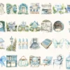Modern Alice Watercolor Clipart Set - 250+ transparent PNG, Alice in wonderland graphics, Fairytale images, Commercial use, Digital download