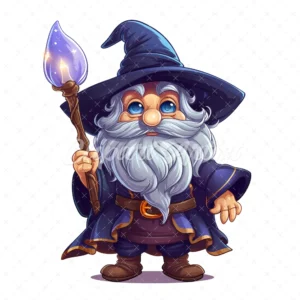 28 High-Quality Cartoon Wizards Clipart - Cartoon wizards digital watercolor JPG instant download for commercial use - Digital download