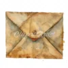 20 High-Quality Antique Letter Envelope Clipart - Letter envelope watercolor JPG instant download for commercial use - Digital download