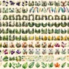 Forests Clipart Bundle - 1140+ transparent PNG, Woodland Landscape clipart, Nature Scenes graphics, Commercial use, Digital download