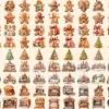 Gingerbread Cookies Watercolor Clipart Bundle - 675+ transparent PNG, Xmas cookies png, Festive baking png, Commercial use, Digital download